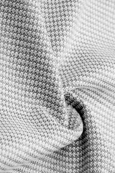 Arka plan dokusu, desen Kumaş dikişli gri ile sıcak yün — Stok fotoğraf