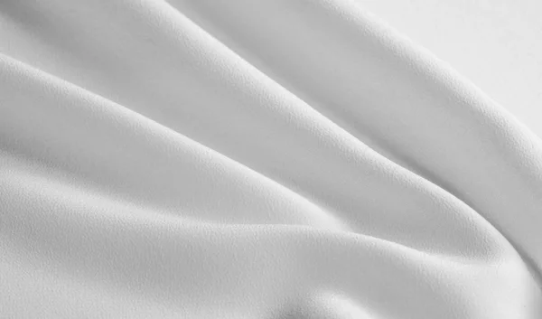 Imagem. Textura, fundo. Tecido de seda cinza branco. Este luxur — Fotografia de Stock