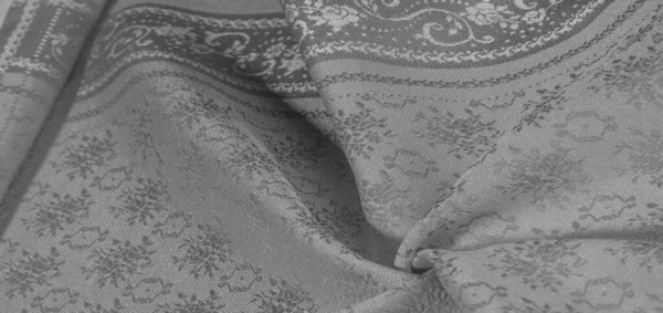 Текстура фонового візерунка. чорно-біла тканина. Це авай. — стокове фото