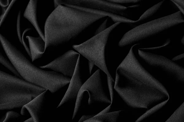 Textured background Plans, Black fabric. This light fabric of li — Stock Photo, Image