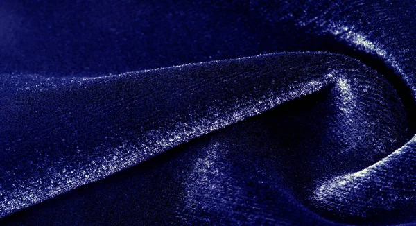 Textura de fondo, patrón. Pana azul. Esta maravilla de peso pesado — Foto de Stock