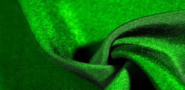 질감, 배경, 패턴, 녹색, 직물. 코튼 패브릭 — 스톡 사진