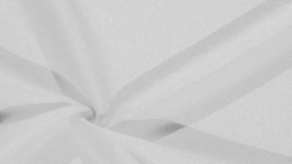 Texture, background, silk fabric, white female shawl; Design-fri — Stock Photo, Image