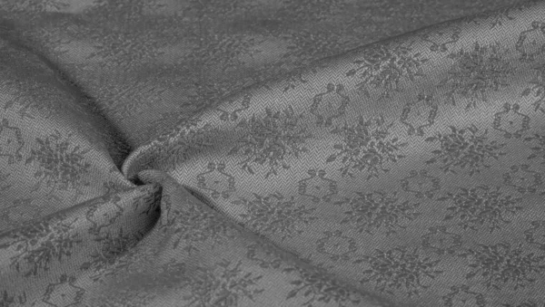 Texture fond motif. tissu noir et blanc. C'est Avai. — Photo