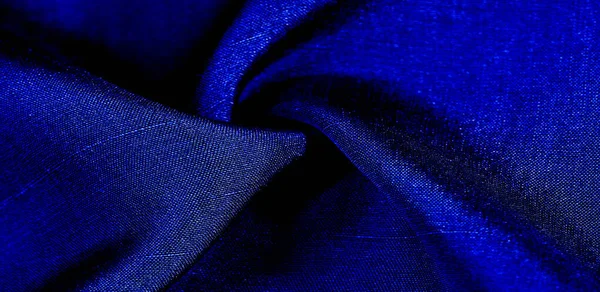 Textura, fondo, patrón, color azul, tela. tela de algodón — Foto de Stock