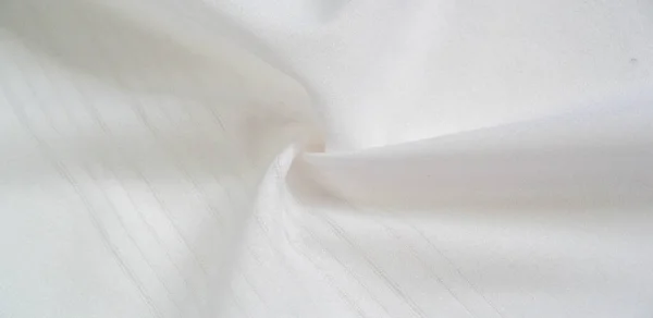 Υφή μετάξι λευκό ύφασμα. Από τον Τσίλιο, αυτή η οργάντζα έχει ένα λεπτό, — Φωτογραφία Αρχείου