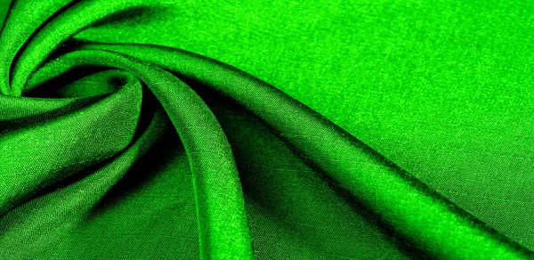 Textúra, háttér, mintázat, zöld színű, szövet. pamutszövet — Stock Fotó