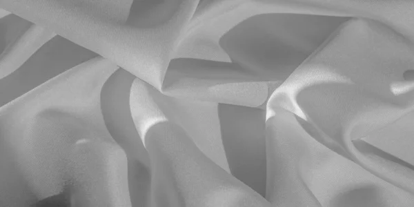 Texture, background, pattern, silk fabric of white color, solid