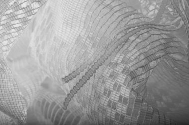 Doku, arka plan, desen. Beyaz tül. Bu olağanüstü n ekleyin