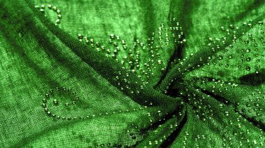 doku, arka plan, desen, kartpostal, yeşil zümrüt ipek ile 