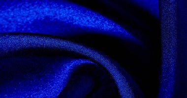 Arka plan, desen, doku, duvar kağıdı, mavi ipek kumaş. Bir ekle