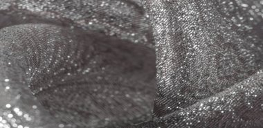 Doku arka planı, desen. beyaz brokar kumaş. Organze broca