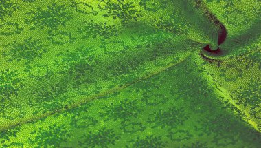 doku arka plan deseni. yeşil bez. Bu y için kullanılabilir