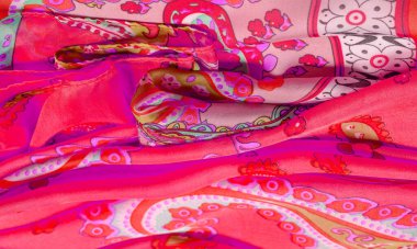 Doku, arka plan, paisley ipek kumaş, Hint temalar süslü t