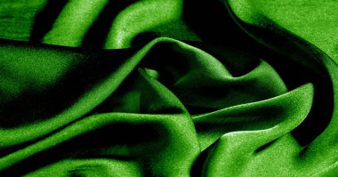 Arka plan, desen, doku, duvar kağıdı, yeşil ipek kumaş. Ekle 
