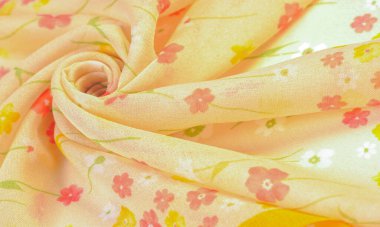 Doku, arka plan, desen, ipek kumaş, bir be küçük çiçekler