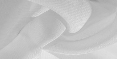 beyaz ipek kumaş doku arka plan deseni. Bu ipek organ