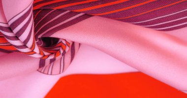 Doku, arka plan, desen, kahverengi ipek kumaş, geometrik çizgiler