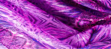 Doku, arka plan, desen. Soyut renkli çiçek deseni 1