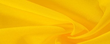 Doku arka plan deseni, sarı kumaş ipek. Krep sain o