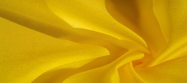 Doku arka plan deseni, sarı kumaş ipek. Krep sain o