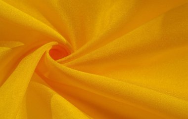 Doku arka plan deseni, sarı kumaş ipek. Krep sain o