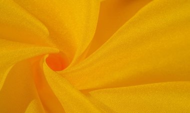 Doku arka plan deseni, sarı kumaş ipek. Krep sain o