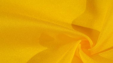Doku arka plan deseni, sarı kumaş ipek. Krep sain o