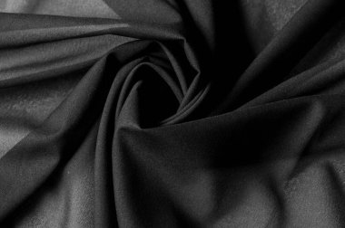 Dokulu arka plan Planları, Siyah kumaş. Li bu hafif kumaş