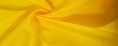 Doku arka plan deseni, sarı kumaş ipek. Krep sain o