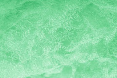 Örgü yeşilli kumaş. Sizin için ruhani parlaklık bir çizgi ekleyin