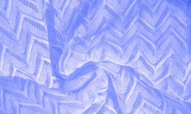 Doku, arka plan, desen, ipek kumaş mavi, katmanlı dantel tul