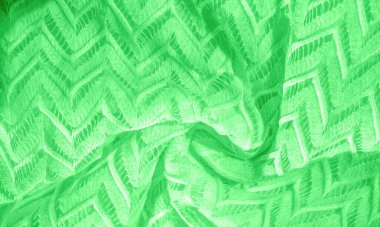 Doku, arka plan, desen, ipek kumaş, yeşil, katmanlı dantel t
