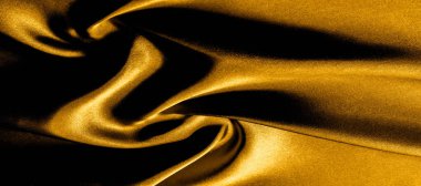 doku, arka plan, desen. altın sarısı ipek kumaş panorami