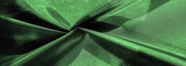 kartpostal arka plan doku, derin zümrüt ipek kumaş, yüksek reso