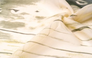 Arka plan dokusu. Kadın zeytin renkli eşarp Fotoğraf için 