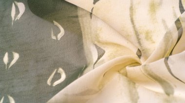 Arka plan dokusu. Kadın zeytin renkli eşarp Fotoğraf için 