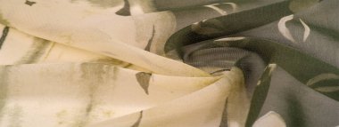 Arka plan dokusu. Kadın zeytin renkli eşarp Fotoğraf için 