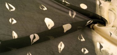 Arka plan dokusu. Kadın zeytin renkli eşarp Fotoğraf için 