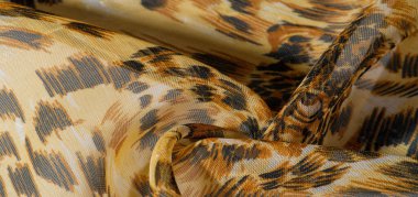 ipek baskı Savannah ile arka plan deseni Afrika kumaş 