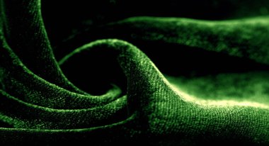 Doku arka planı, desen. yeşil kadife. Bu ağır siklet v