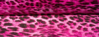 Arka plan dokusu. leopar ipek parlak kumaş afrika temaları