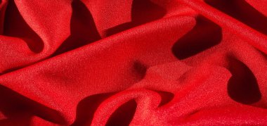 Doku, arka plan, ipek kumaş kırmızı kadın şal uygun için