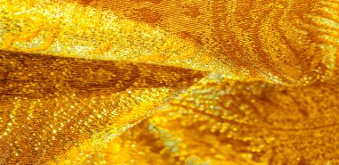 Doku arka planı, desen. kumaş; sarı altın brokar. Organz
