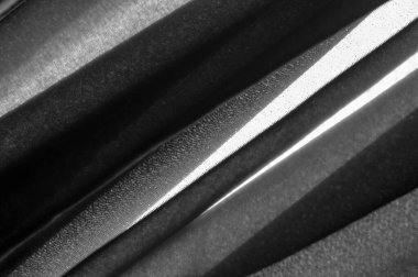 Dokulu arka plan Planları, Siyah kumaş. Li bu hafif kumaş