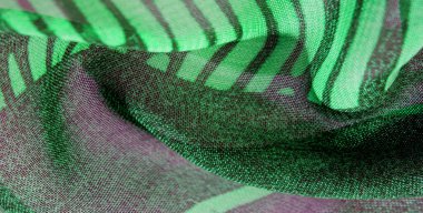 doku arka plan desen duvar kağıdı. Yeşil pembe siyah ipek fabr