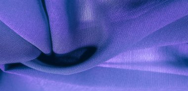 İpek kumaş Arka plan dokusu. Bu doğal mor mavi.