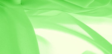 doku arka plan deseni. Ince bir mat ile yeşil ipek kumaş