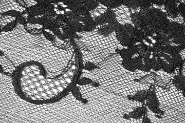 exture arka plan, desen. siyah dantel kumaş. Bu güzel la