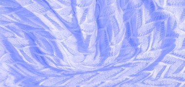 Doku, arka plan, desen, ipek kumaş mavi, katmanlı dantel tul